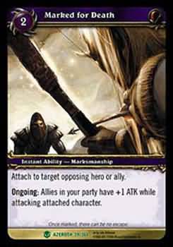 Marked for Death 39 361 Uncommon Marked for Death 39 361 Uncommon