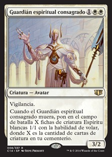Guardian espiritual consagrado 8 337 Commander 2014 Spanish Commander 2014 Spanish Singles Guardian espiritual consagrado 8 337 Commander 2014 Spanish Commander 2014 Spanish Singles