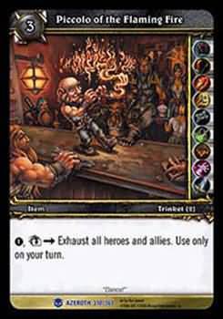 Piccolo of the Flaming Fire 310 361 Rare WoW Heroes of Azeroth Piccolo of the Flaming Fire 310 361 Rare WoW Heroes of Azeroth
