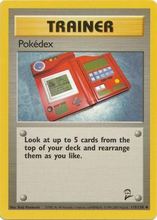 Pokedex 115 130 Uncommon Base Set 2 Singles Pokedex 115 130 Uncommon Base Set 2 Singles