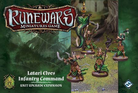 Runewars Minatures Game Latari Elves Infantry Command Expansion FFG RWM15 Runewars Games Expansions Runewars Minatures Game Latari Elves Infantry Command Expansion FFG RWM15 Runewars Games Expansions