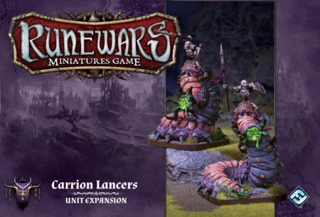 Runewars Miniatures Game Carrion Lancers Unit Expansion Fantasy Flight Games RWM09 Runewars Games Expansions Runewars Miniatures Game Carrion Lancers Unit Expansion Fantasy Flight Games RWM09 Runewars Games Expansions
