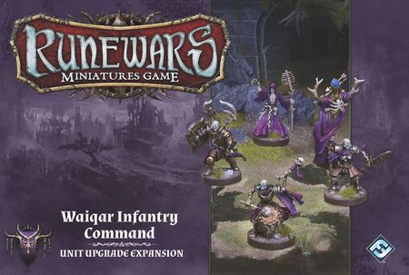 Runewars Minatures Game Waiqar Infantry Command Unit Expansion FFG RWM10 Runewars Games Expansions Runewars Minatures Game Waiqar Infantry Command Unit Expansion FFG RWM10 Runewars Games Expansions