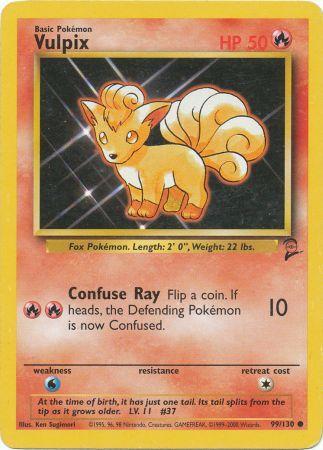 Vulpix 99 130 Common Vulpix 99 130 Common