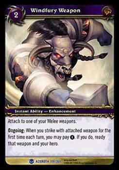 Windfury Weapon 119 361 Rare Windfury Weapon 119 361 Rare