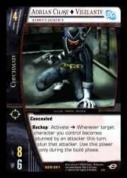 Adrian Chase Vigilante Street Justice DCR 081 Rare Vs System DC Infinite Crisis Adrian Chase Vigilante Street Justice DCR 081 Rare Vs System DC Infinite Crisis