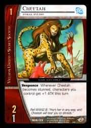 Cheetah Feral Feline DCR 125 Common Cheetah Feral Feline DCR 125 Common