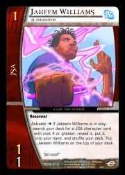 Jakeem Williams JJ Thunder DCR 012 Uncommon Vs System DC Infinite Crisis Jakeem Williams JJ Thunder DCR 012 Uncommon Vs System DC Infinite Crisis