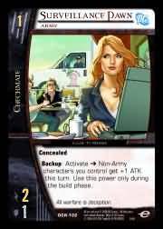 Surveillance Pawn Army DCR 102 Common Vs System DC Infinite Crisis Surveillance Pawn Army DCR 102 Common Vs System DC Infinite Crisis