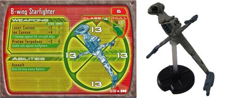B wing Starfighter 18 Star Wars Starship Battles Uncommon Starship Battles Base Set Singles B wing Starfighter 18 Star Wars Starship Battles Uncommon Starship Battles Base Set Singles