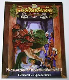 Hacklopedia of Beasts Vol III softcover supplement HackMaster K C2003 RPGs A Z Hacklopedia of Beasts Vol III softcover supplement HackMaster K C2003 RPGs A Z