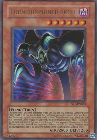 Toon Summoned Skull SRL EN073 Ultra Rare Unlimited Spell Ruler SRL Unlimited Singles Toon Summoned Skull SRL EN073 Ultra Rare Unlimited Spell Ruler SRL Unlimited Singles