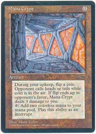 Mana Crypt Heavily Played Book Promo 20879 Magic The Gathering Promo Cards Mana Crypt Heavily Played Book Promo 20879 Magic The Gathering Promo Cards