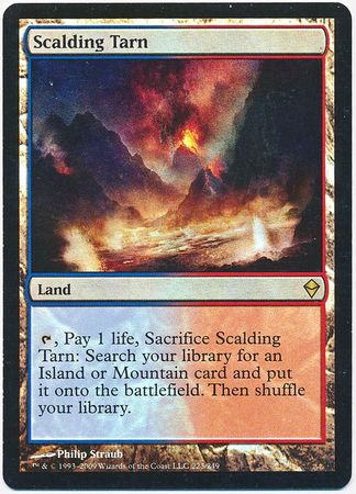Scalding Tarn Foil Heavily Played 20887 Zendikar Zendikar Foil Singles Scalding Tarn Foil Heavily Played 20887 Zendikar Zendikar Foil Singles