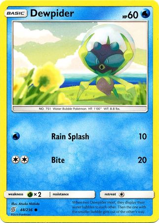 Dewpider 48 236 Common Sun Moon Unified Minds Singles Dewpider 48 236 Common Sun Moon Unified Minds Singles