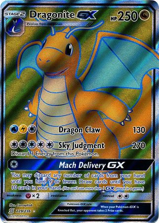 Dragonite-GX, Unified Minds, TCG Card Database