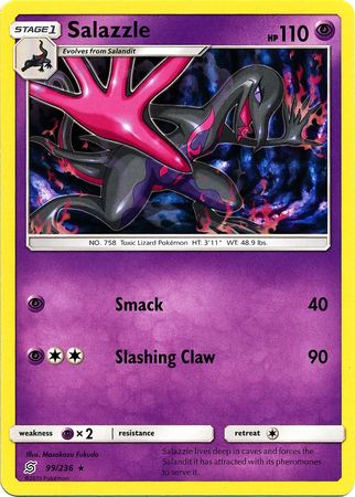 Salazzle 99 236 Rare Sun Moon Unified Minds Singles Salazzle 99 236 Rare Sun Moon Unified Minds Singles