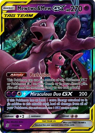 Mew Gx Pokemon Card 