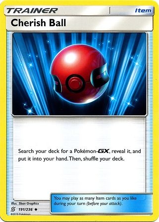Cherish Ball 191 236 Uncommon Sun Moon Unified Minds Singles Cherish Ball 191 236 Uncommon Sun Moon Unified Minds Singles