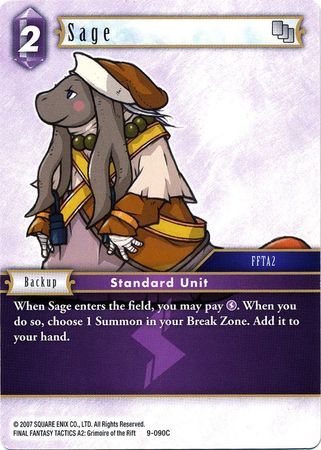 Sage 9 090C Common Opus IX Collection Singles Sage 9 090C Common Opus IX Collection Singles