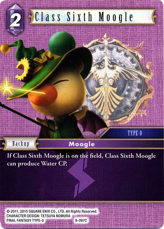 Class Sixth Moogle 9 097C Common Opus IX Collection Singles Class Sixth Moogle 9 097C Common Opus IX Collection Singles