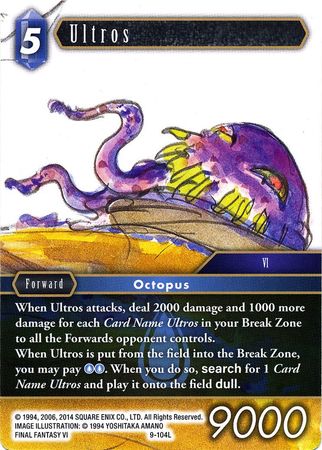 Ultros 9 104L Legend Opus IX Collection Singles Ultros 9 104L Legend Opus IX Collection Singles