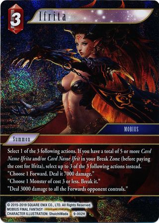 Ifrita 9 002H Hero Foil Opus IX Collection Foil Singles Ifrita 9 002H Hero Foil Opus IX Collection Foil Singles