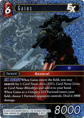 Gaius 9 007H Hero Foil Gaius 9 007H Hero Foil