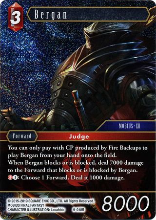 Bergan 9 018R Rare Foil Opus IX Collection Foil Singles Bergan 9 018R Rare Foil Opus IX Collection Foil Singles