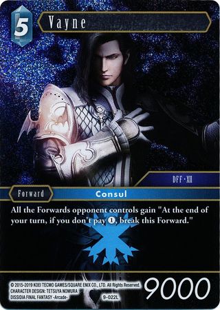Vayne 9 022L Legend Foil Opus IX Collection Foil Singles Vayne 9 022L Legend Foil Opus IX Collection Foil Singles