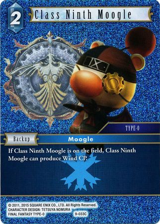 Class Ninth Moogle 9 033C Common Foil Opus IX Collection Foil Singles Class Ninth Moogle 9 033C Common Foil Opus IX Collection Foil Singles