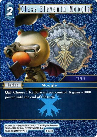 Class Eleventh Moogle 9 034R Rare Foil Class Eleventh Moogle 9 034R Rare Foil