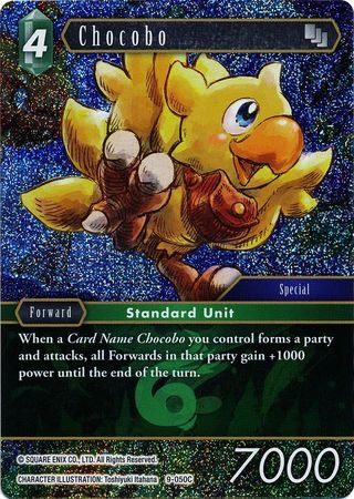 Chocobo 9 050C Common Foil Chocobo 9 050C Common Foil