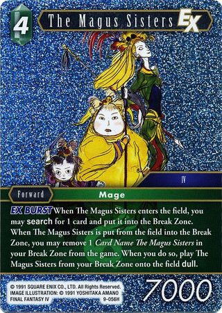 The Magus Sisters Final Fantasy Tcg Trollandtoad