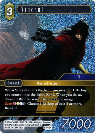 Vincent 9 062H Hero Foil Vincent 9 062H Hero Foil