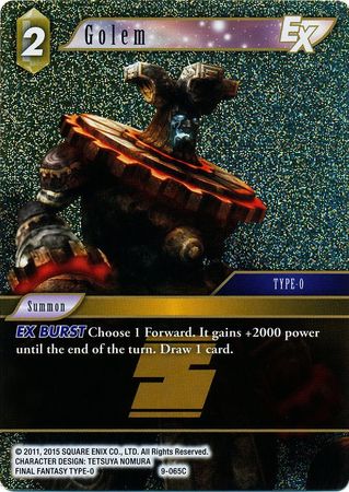 Golem 9 065C Common Foil Golem 9 065C Common Foil