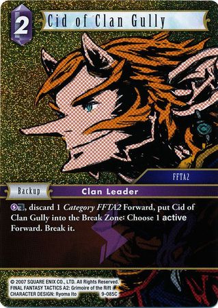 Cid of Clan Gully 9 085C Common Foil Cid of Clan Gully 9 085C Common Foil