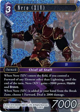 Nero XIV 9 091H Hero Foil Nero XIV 9 091H Hero Foil