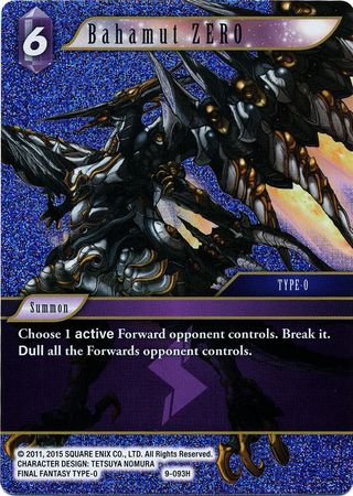 Bahamut ZERO 9 093H Hero Foil Bahamut ZERO 9 093H Hero Foil