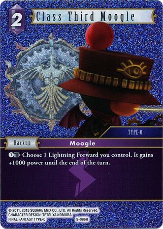 Class Third Moogle 9 096R Rare Foil Class Third Moogle 9 096R Rare Foil