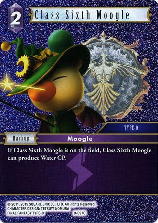 Class Sixth Moogle 9 097C Common Foil Class Sixth Moogle 9 097C Common Foil