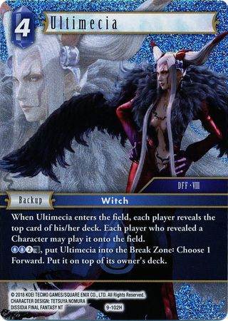Ultimecia 9 102H Hero Foil Ultimecia 9 102H Hero Foil