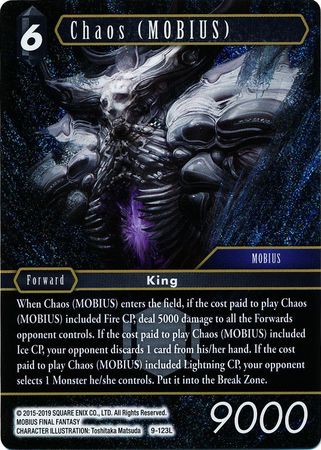 Chaos MOBIUS 9 123L Legend Foil Opus IX Collection Foil Singles Chaos MOBIUS 9 123L Legend Foil Opus IX Collection Foil Singles