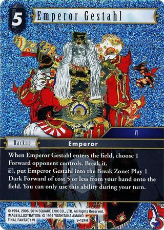 Emperor Gestahl - Opus IX Collection Foil - Long Tail | TrollAndToad