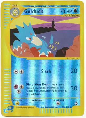 Golduck 50b 147 Uncommon Reverse Holo Golduck 50b 147 Uncommon Reverse Holo
