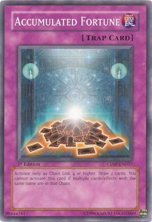 Accumulated Fortune CDIP EN057 Common 1st Edition Accumulated Fortune CDIP EN057 Common 1st Edition