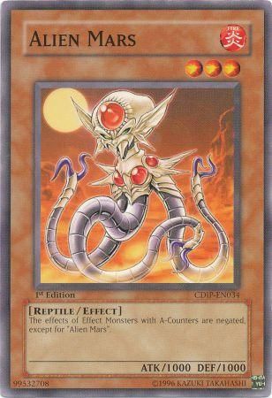Alien Mars CDIP EN034 Common 1st Edition Alien Mars CDIP EN034 Common 1st Edition