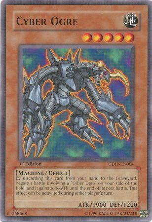 Cyber Ogre CDIP EN004 Common 1st Edition Cyber Ogre CDIP EN004 Common 1st Edition