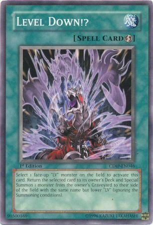Level Down CDIP EN046 Common 1st Edition Cyberdark Impact CDIP 1st Edition Singles Level Down CDIP EN046 Common 1st Edition Cyberdark Impact CDIP 1st Edition Singles