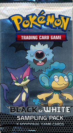 BLACK & WHITE PREVIEW PACK ENGLISH POKEMON BOOSTER SAMPLING COLLECTOR